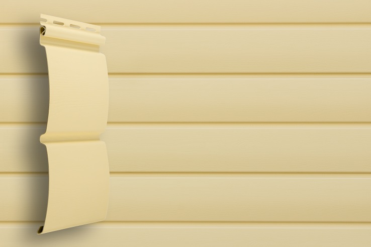 Сайдинг D4,8 Блок-хаус Classic Ванильный