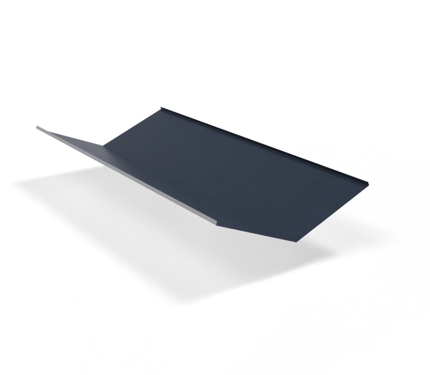 Ендова нижняя 300х300х2000мм Ре 0,5 мм Ral 7024