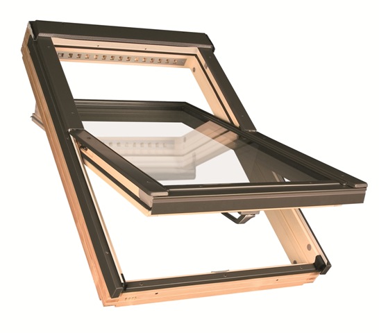 Окно мансардное FTP-V U4 двухкамерное 66х98