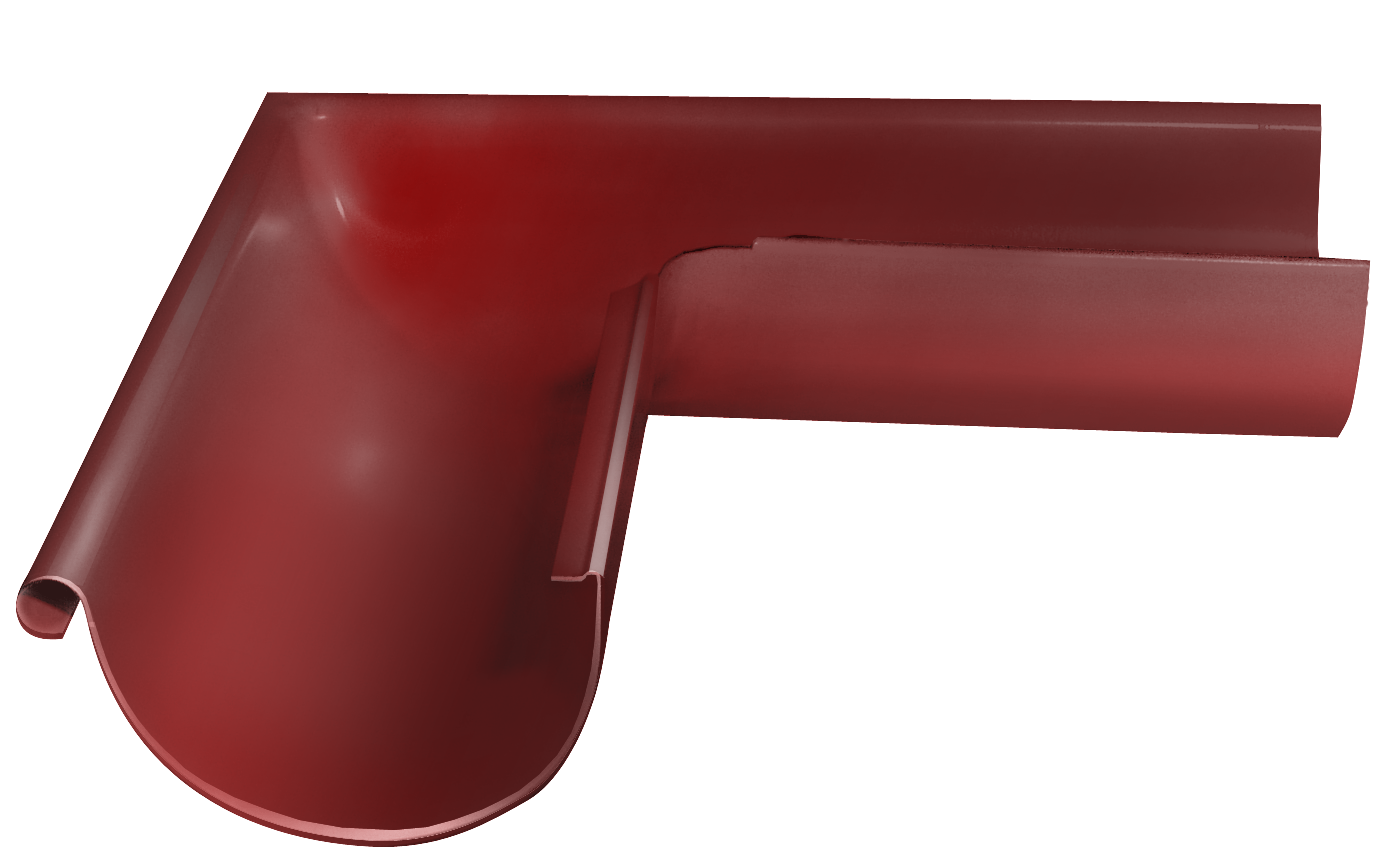 Угол желоба внешний 90 гр.125/90 ПО RR 29