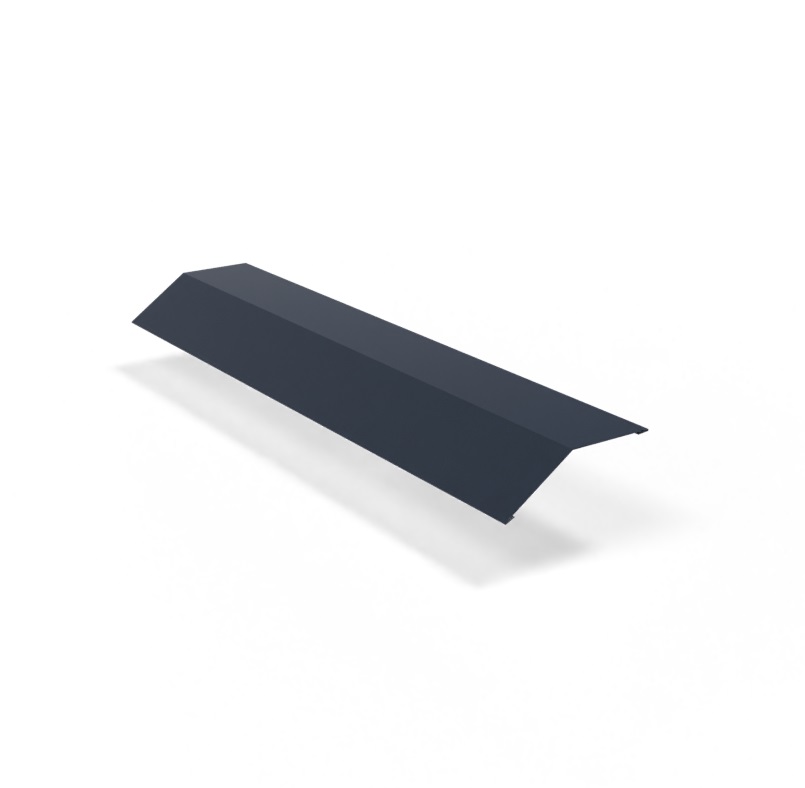 Конек плоский простой 145х145х2000мм Ре 0,45 мм Ral 7024