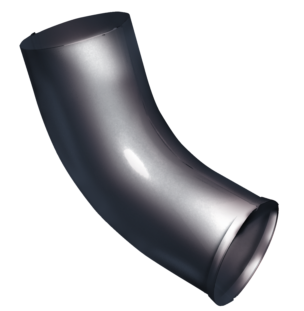 Колено стока 125/90 Rooftop dRain Ral 7024