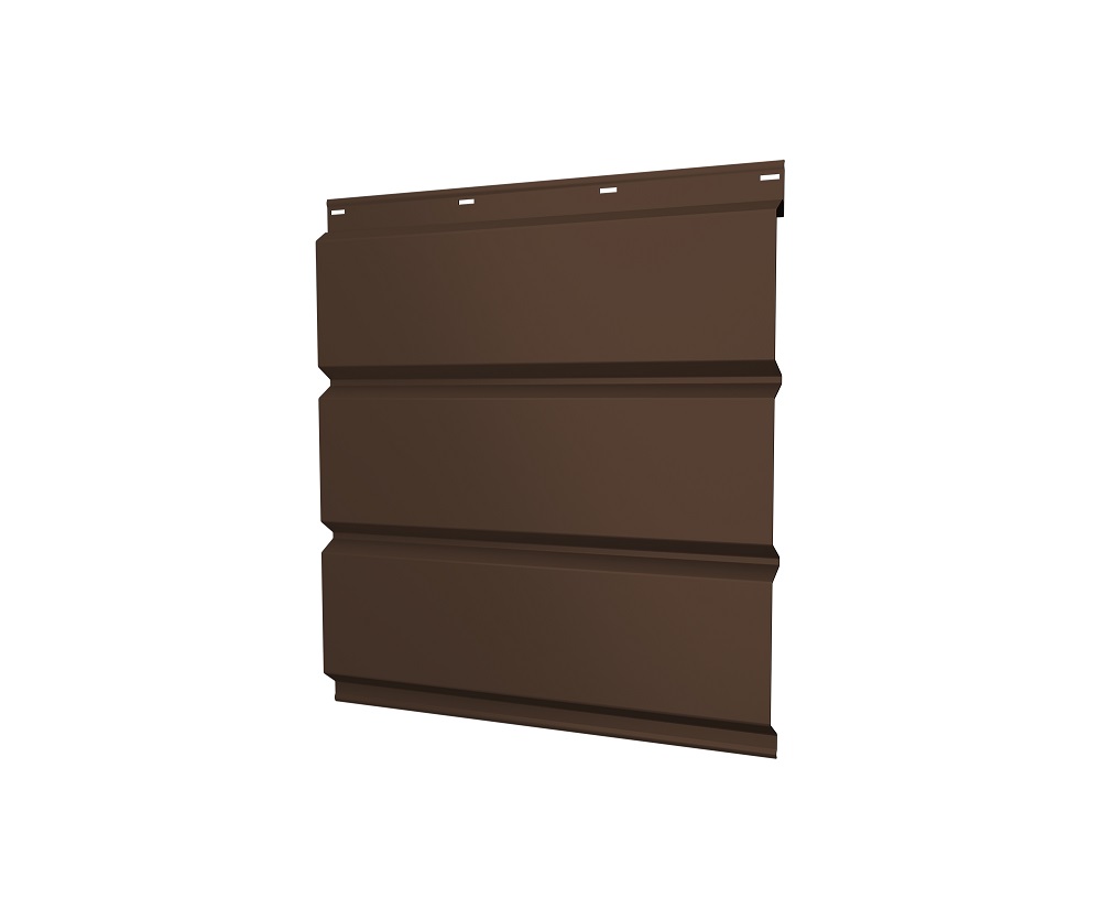 Софит без перфорации Rooftop Бархат 0,5 мм Ral 8017