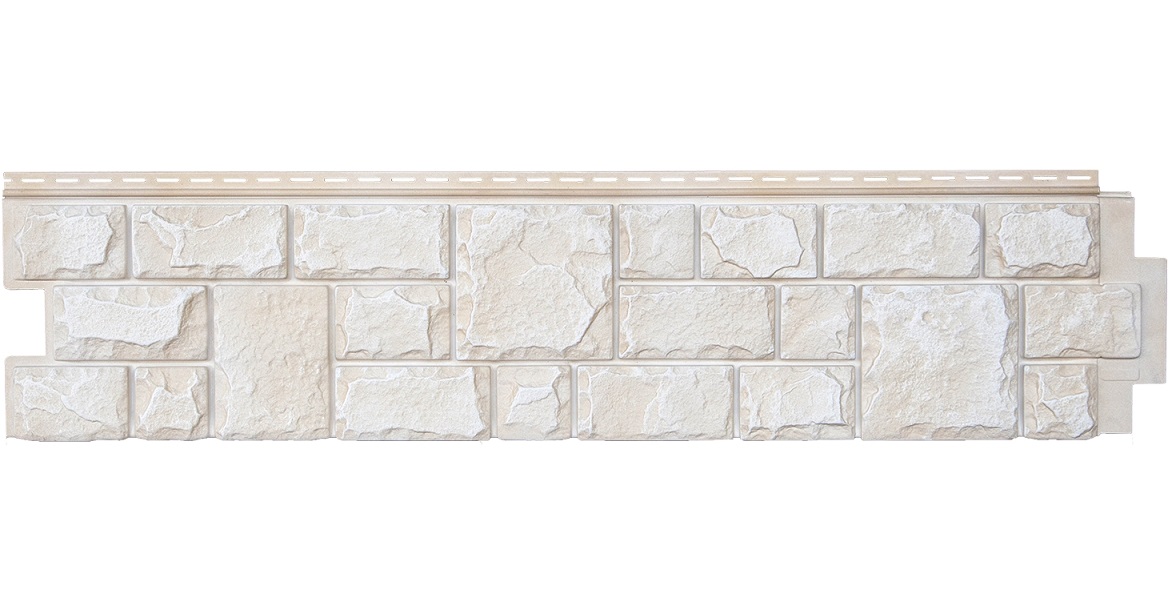 Фасадная панель ЯФАСАД Екатерининский камень Слоновая кость