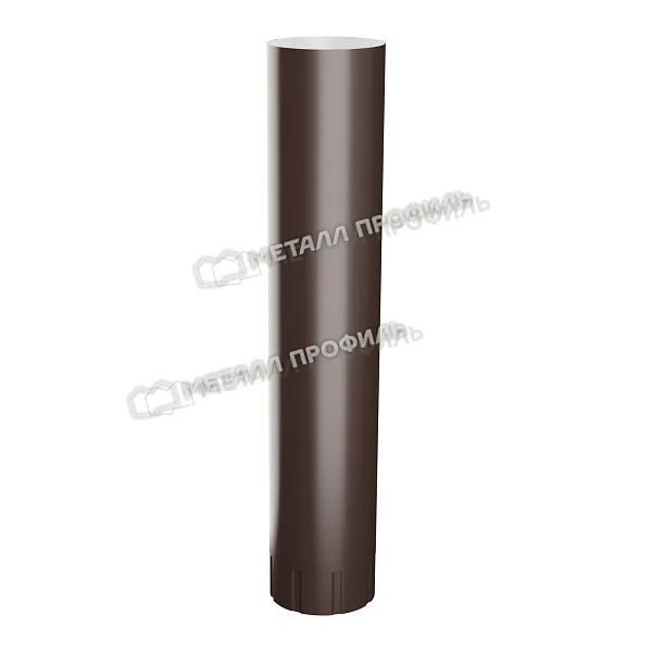 Труба водосточная Проект D=150мм L=1м Ре Ral 8017