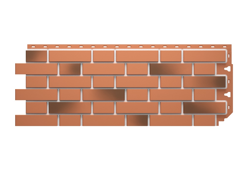 Фасадная панель Standard Флемиш Красный жженый