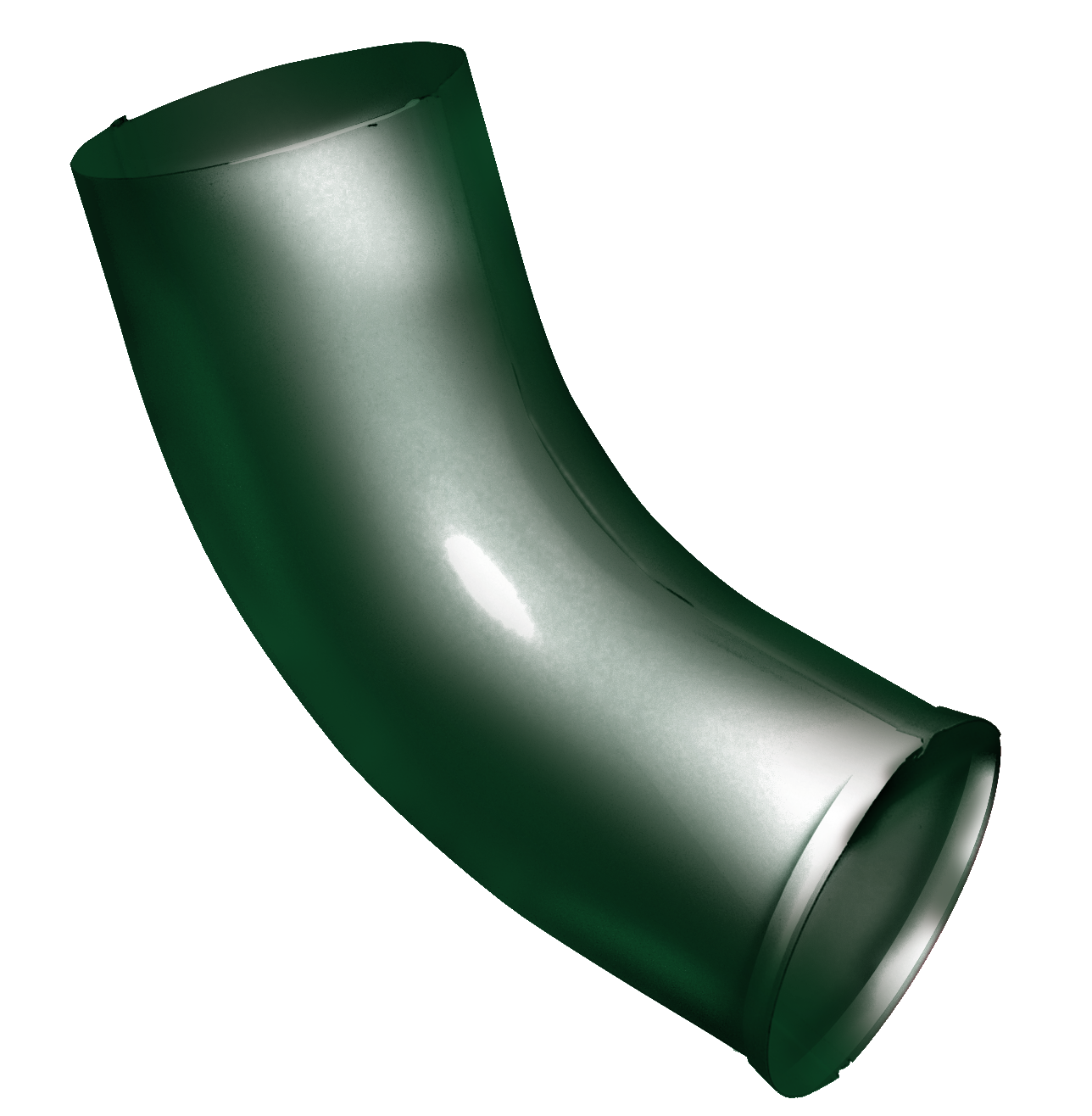 Колено стока 125/90 Rooftop dRain Ral 6005