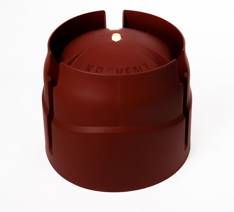 Колпак кровельный HupCap New 270 Красный (RAL 3009)