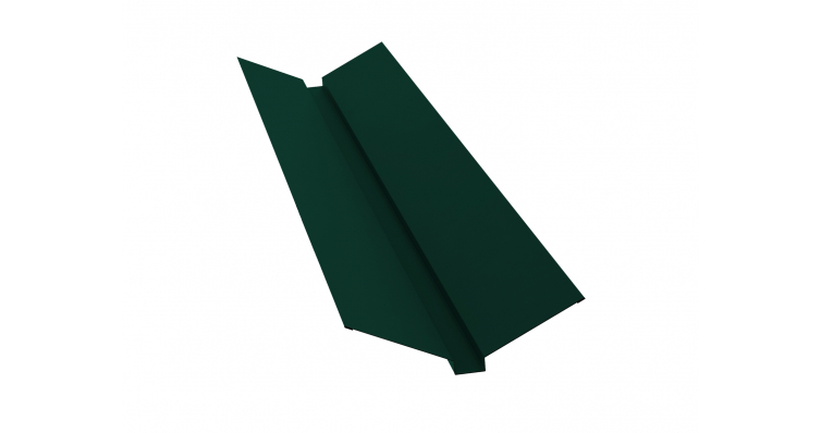 Ендова верхняя 115х30х115 мм Сатин 0,5мм Ral 6005