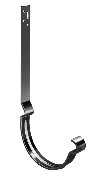 Крюк желоба длинный полоса 150/100 Rooftop dRain Ral 9005