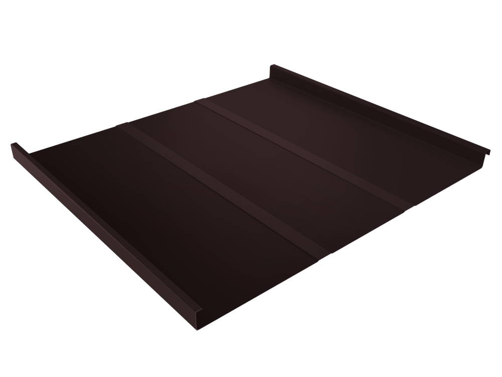 Фальц двойной стоячий Line Satin 0,5 мм Ral 8017