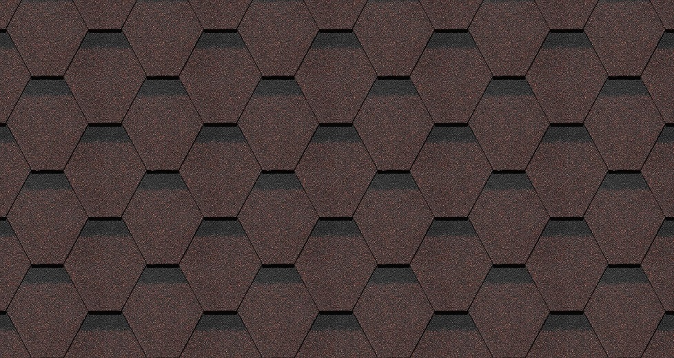 Гибкая черепица Premium Шеффилд Корица