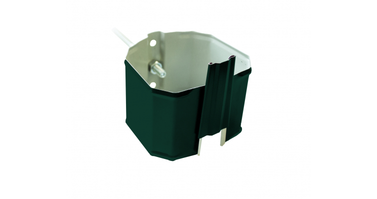 Кронштейн трубы на кирпич прямоугольный Vortex Pe Ral 6005