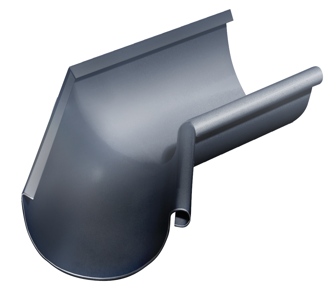 Угол желоба внутренний 135 гр. 125/90 Rooftop dRain Ral 7024
