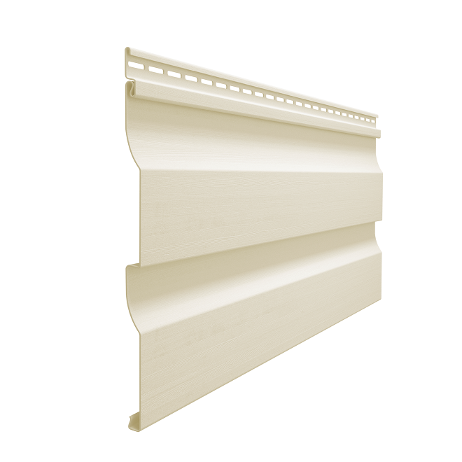 PREMIUM Сайдинг Корабельный брус D4.5D Сливки