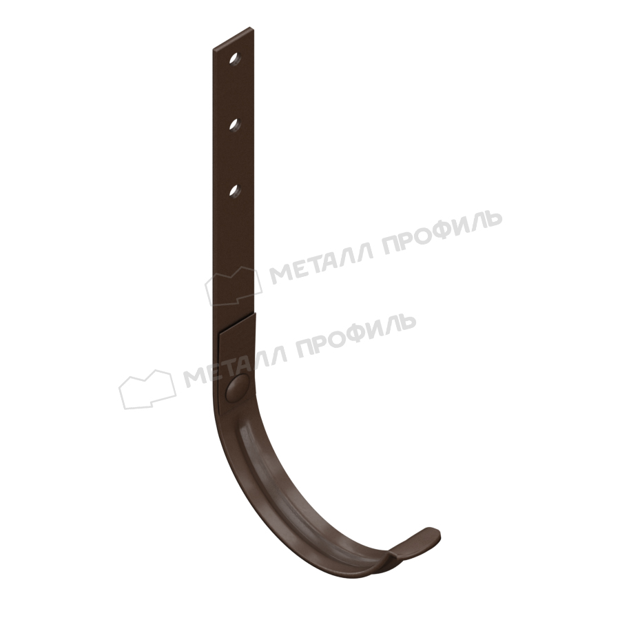 Держатель желоба длинный Foramina D=125 мм Freeze Matt Dark brown