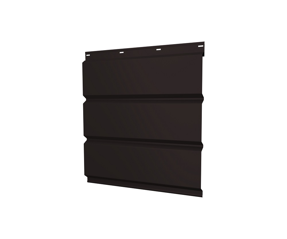 Софит без перфорации Rooftop Бархат 0,5 мм Ral 9005