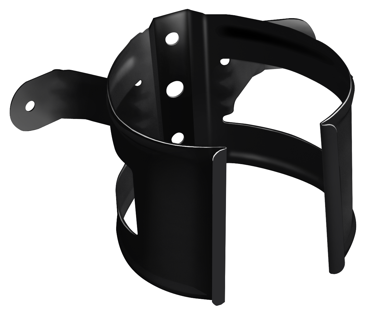 Держатель трубы (дерево) 125/90 Rooftop dRain Ral 9005