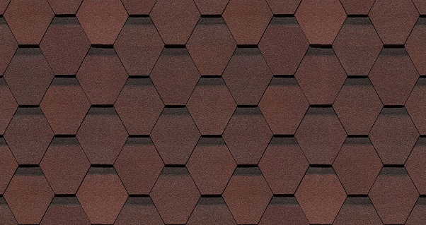 Гибкая черепица Premium Шеффилд Зрелый каштан