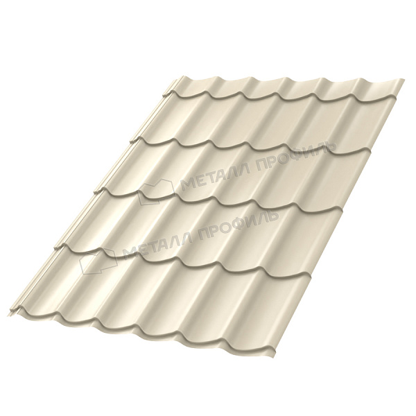 Металлочерепица Ламонтерра Norman 0,5 мм Ral 1015