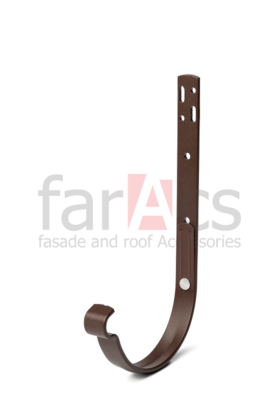 Кронштейн желоба длинный 125/90 MATT Ral 8017