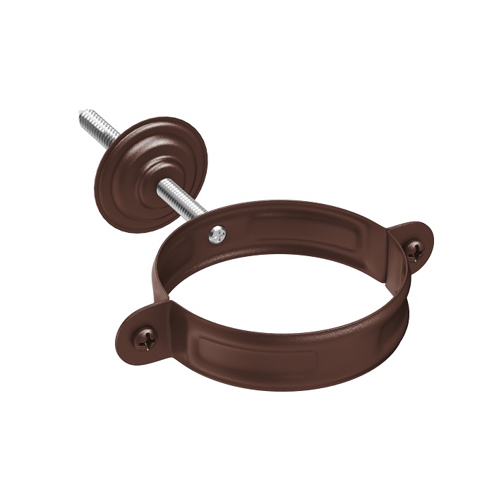 Хомут трубы 150/100 MATT Ral 8017