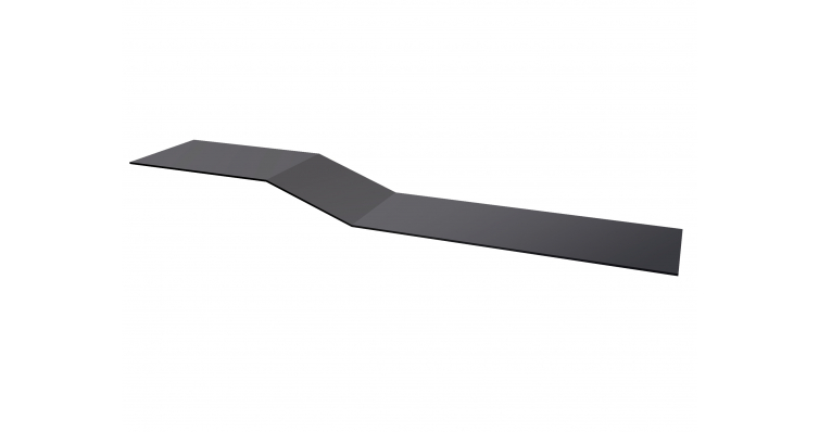 Планка крепежная фальц Satin 0,5 мм Ral 7004