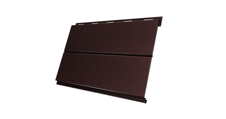 Сайдинг Вертикаль line Satin 0,5 мм Ral 8017