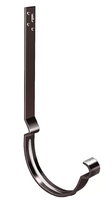 Крюк желоба длинный полоса 150/100 Rooftop dRain Ral 8017