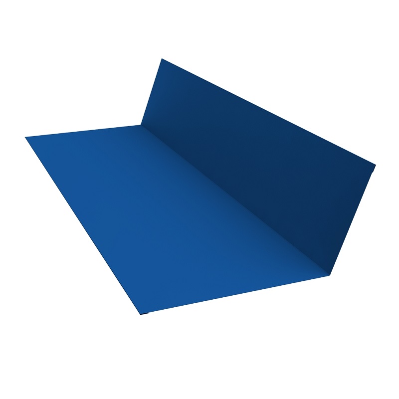 Планка примыкания 150х250 мм Полиэстер 0,45мм Ral 5005