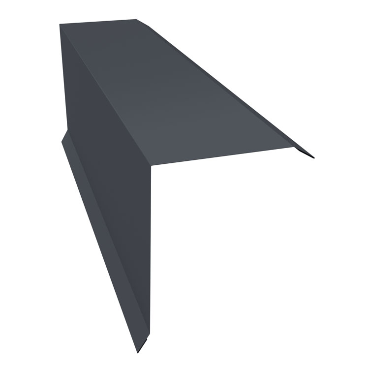 Планка торцевая широкая 150х100 L=2м ПурЛайт матовый 0,5 мм