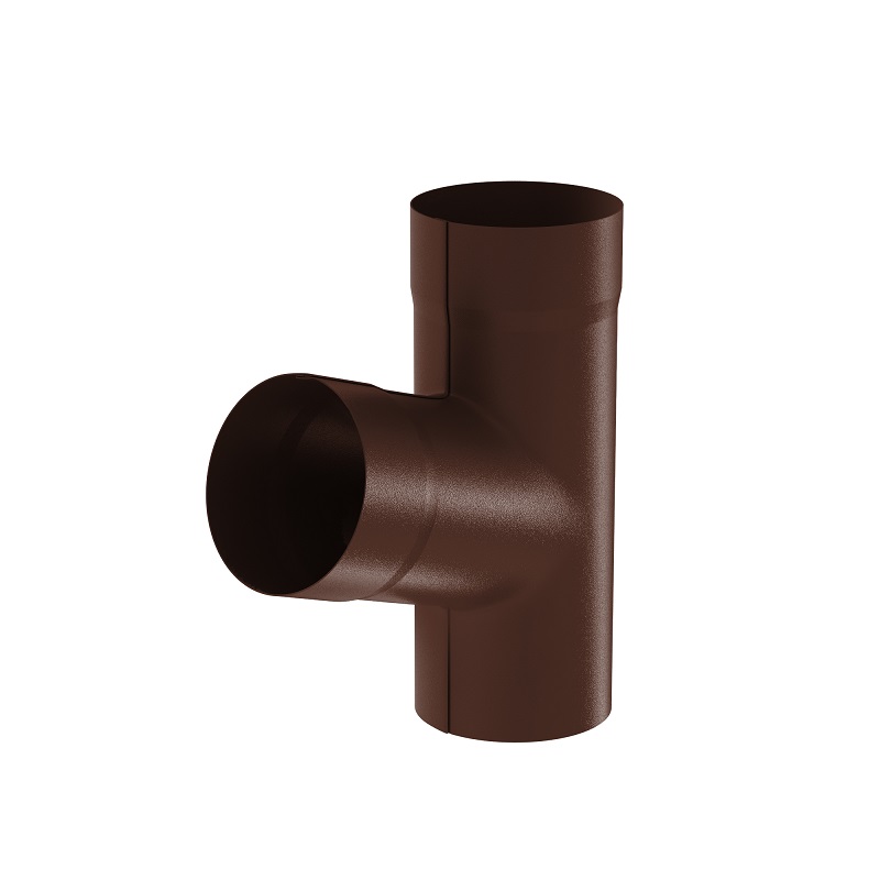 Тройник трубы 150/100 PU Matt Ral 8017