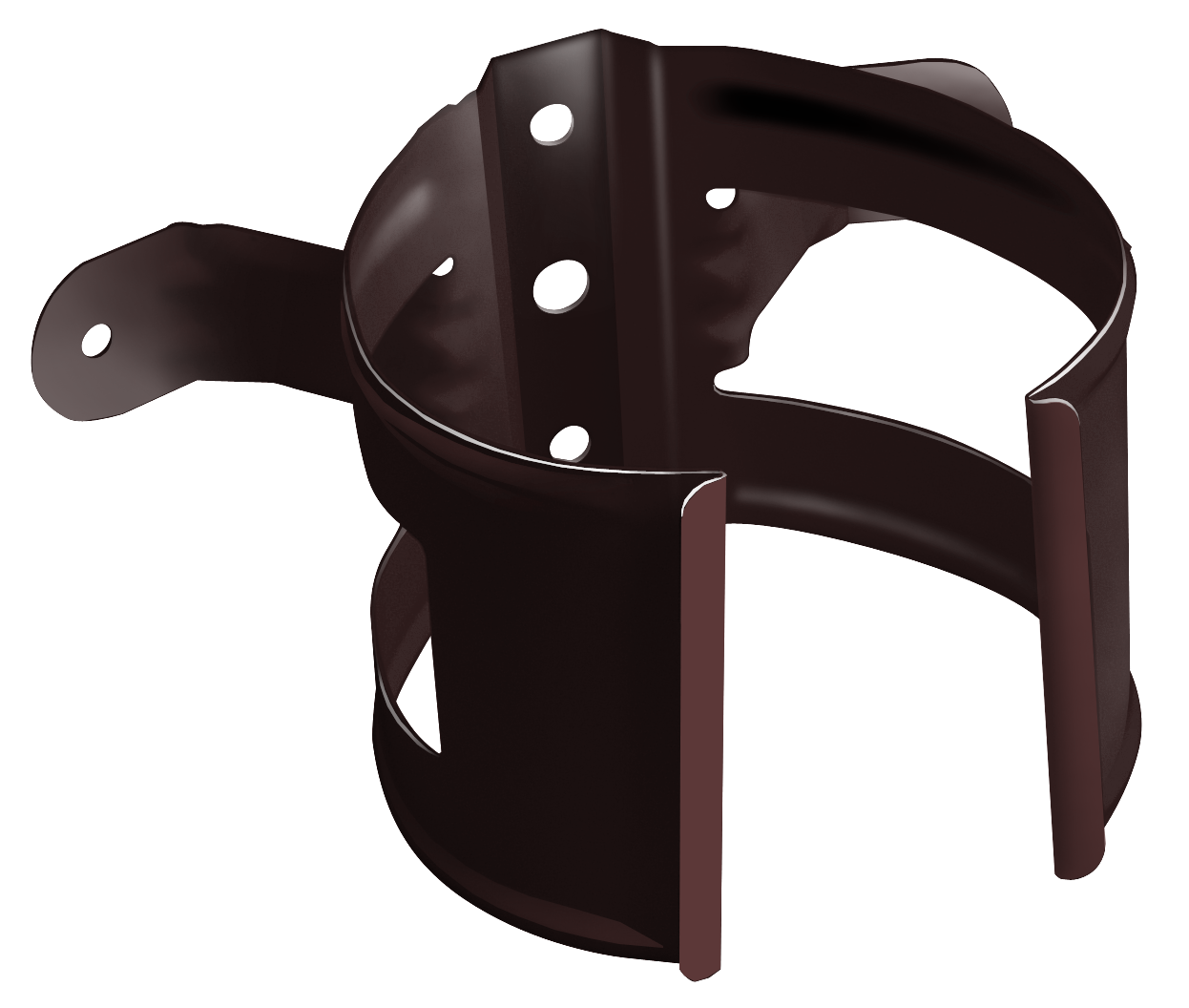 Держатель трубы (дерево) 150/100 Rooftop dRain Ral 8017