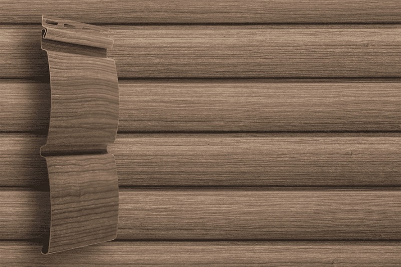 Сайдинг D4,8 Блок-хаус Tundra Кедр