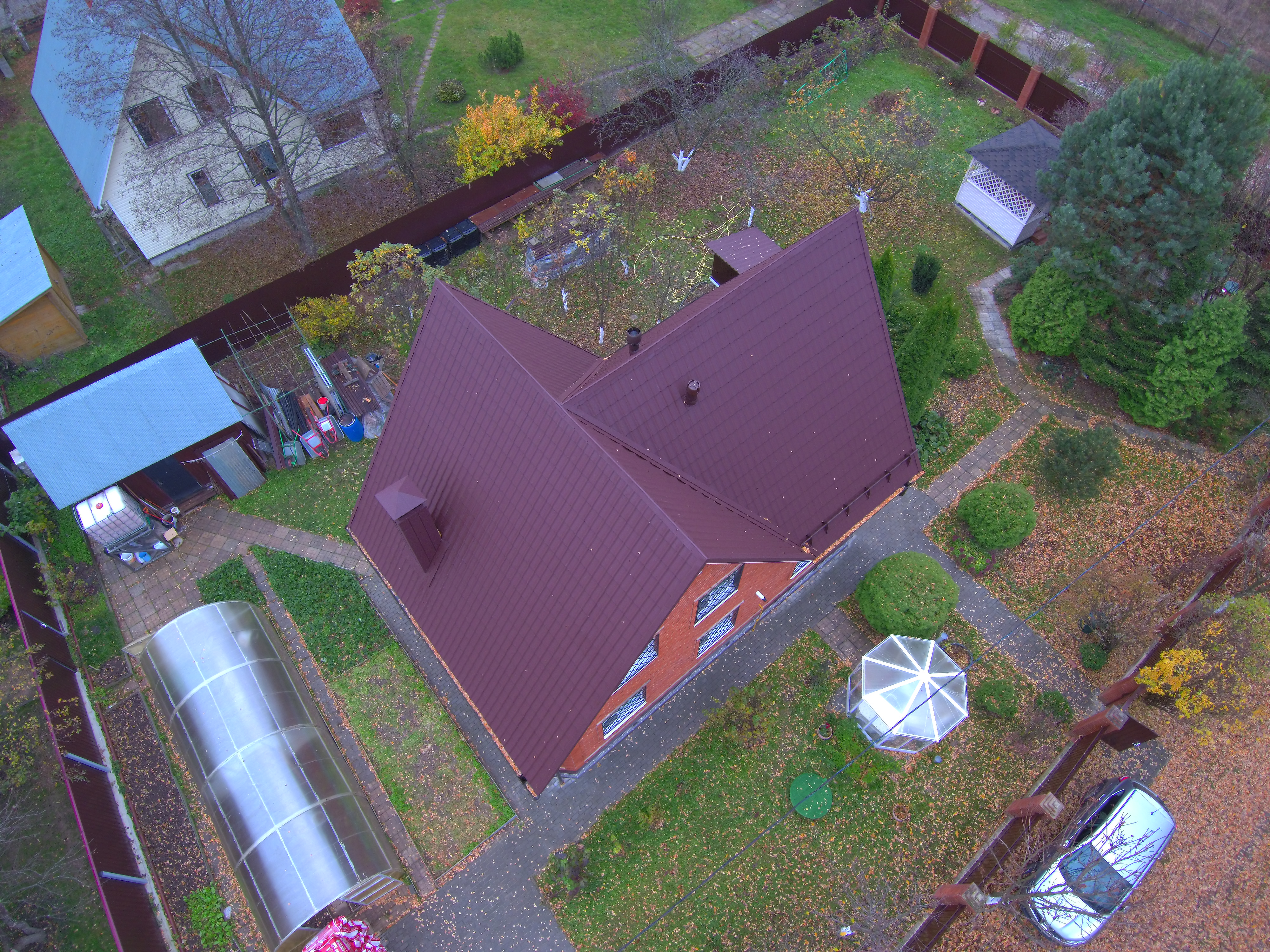 Объект №1 Металлочерепица 