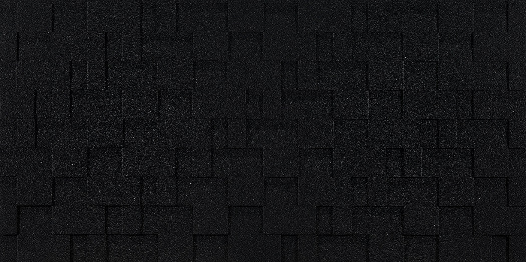 Гибкая черепица Eurasia Лабиринт Черный