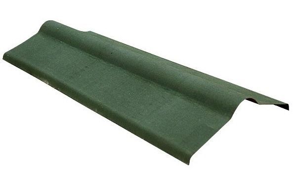 Коньковый элемент Smart 1000х250х250мм Зеленый