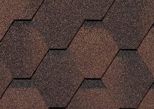 Коричневый с оттенением