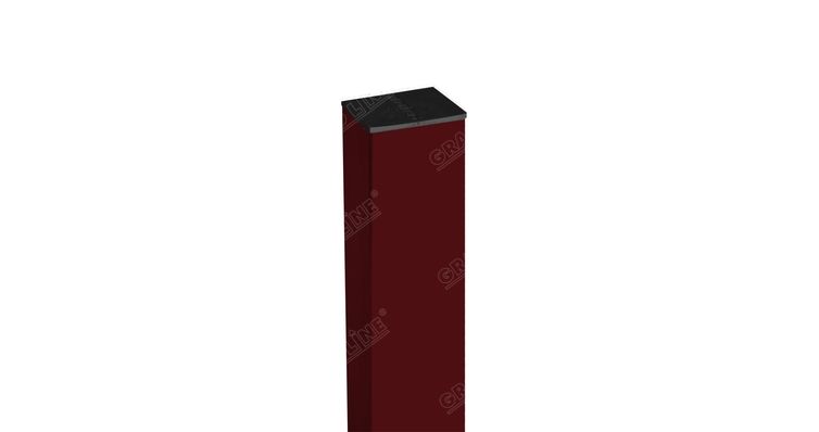 Столб 62х55х2500 Ral 8017