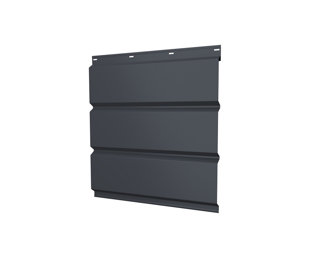 Софит без перфорации Rooftop Бархат 0,5 мм Ral 7024