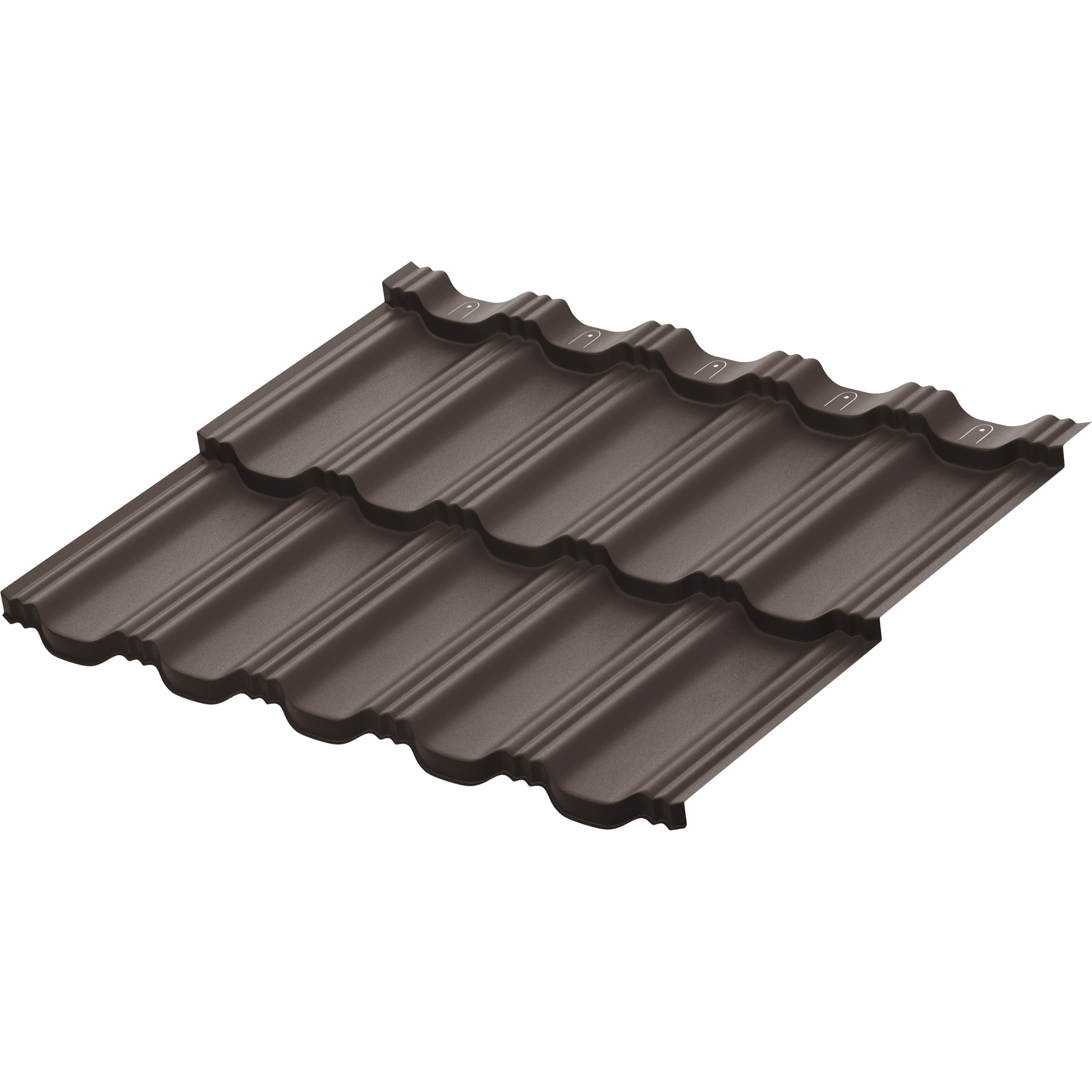 Модульная металлочерепица Гётеборг Zn180 1205х765мм Rooftop Бархат 0,5 мм Ral 9005