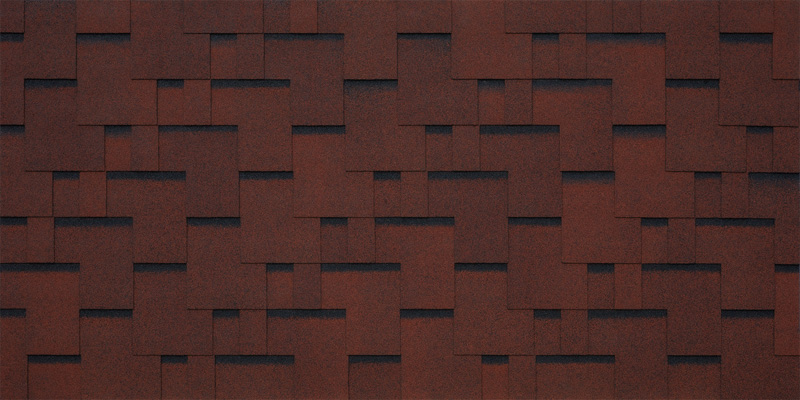 Гибкая черепица Комфорт Сан-Ремо Rosso 402