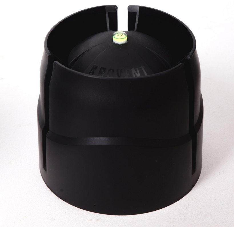 Колпак кровельный HupCap New 110 Черный (RAL 9005)
