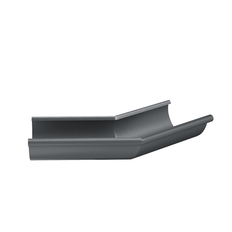 Угол желоба 135 гр. внешний 125/90 PU Matt Ral 7024