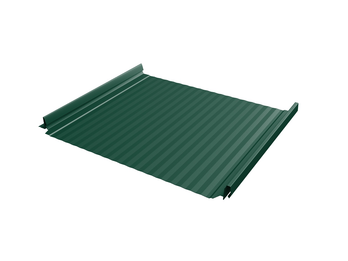 Кликфальц Pro Gofr Satin 0,5 мм Ral 6005