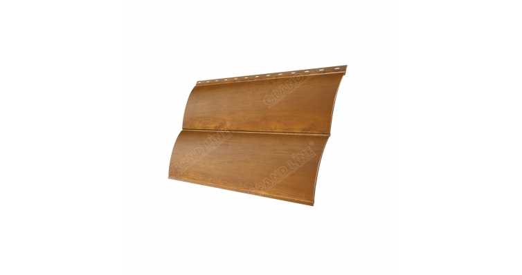 Сайдинг Блок-хаус new Print Elite 0,45 мм Golden Wood