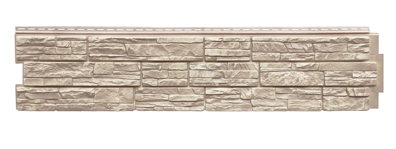 Фасадная панель ЯФАСАД Крымский сланец Жемчуг