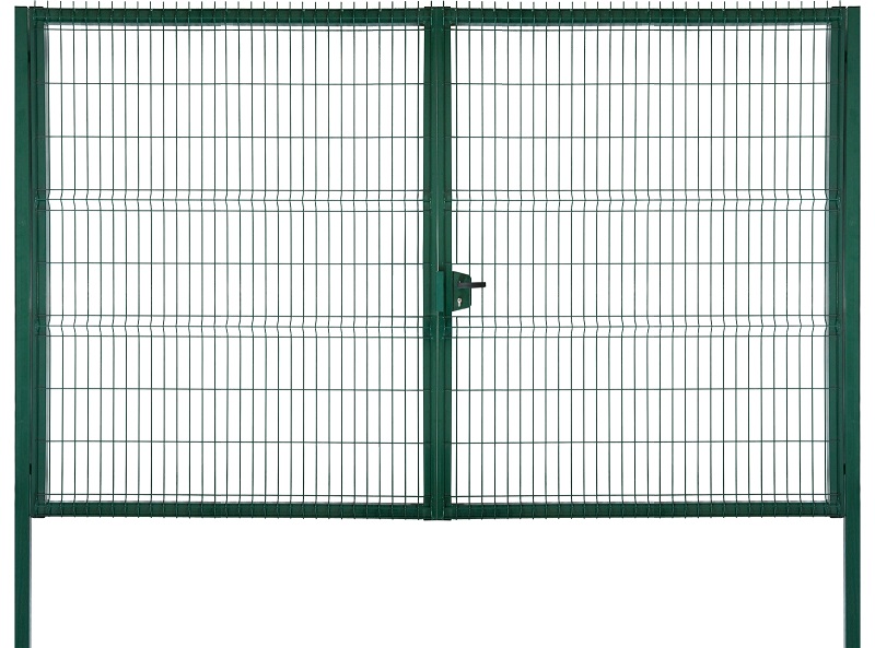 Ворота распашные Medium New Lock 2,03x3,5, цвет Ral 6005