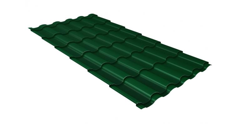 Металлочерепица Кредо Satin 0,5 мм Ral 6005