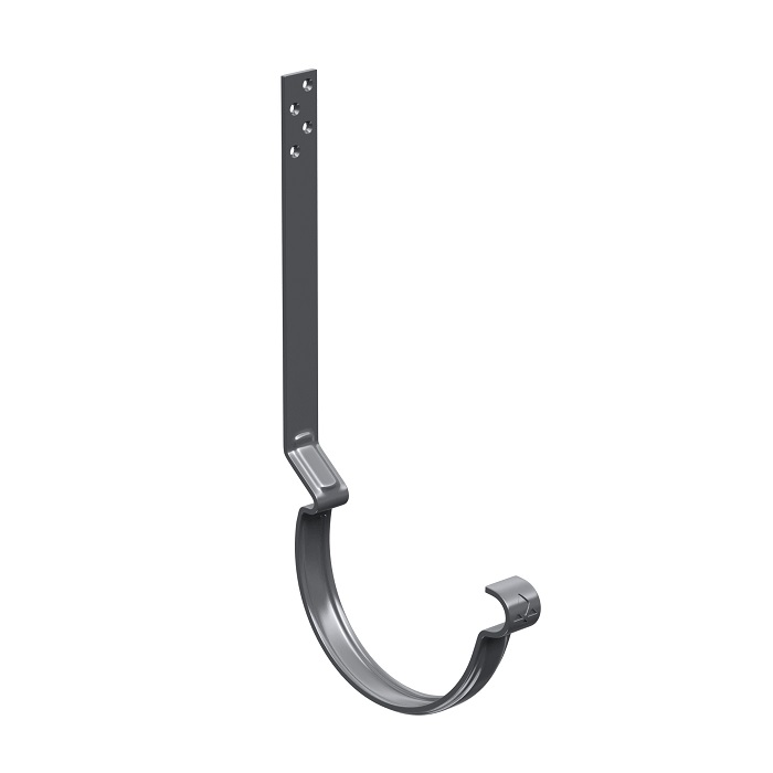 Крюк желоба удлинённый 125/90 PU Ral 7024